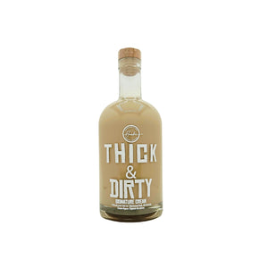 Thick & Dirty signature cream liquor from Hawke Prohibition Distilleries in Sherwood Park Alberta