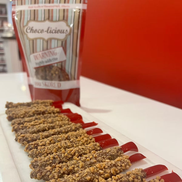 Choco-licious Chocolate covered licorice