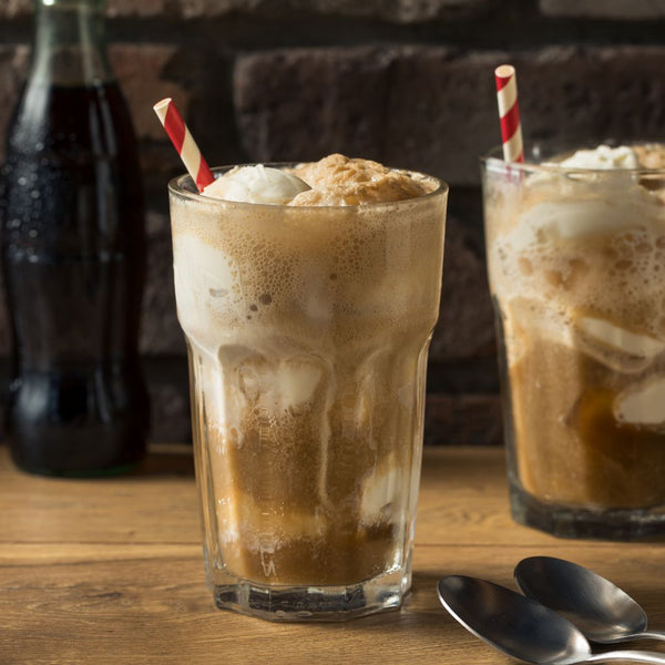 Root Beer float with Hawke Prohibition Distilleries Thick & Dirty Root Beer Float
