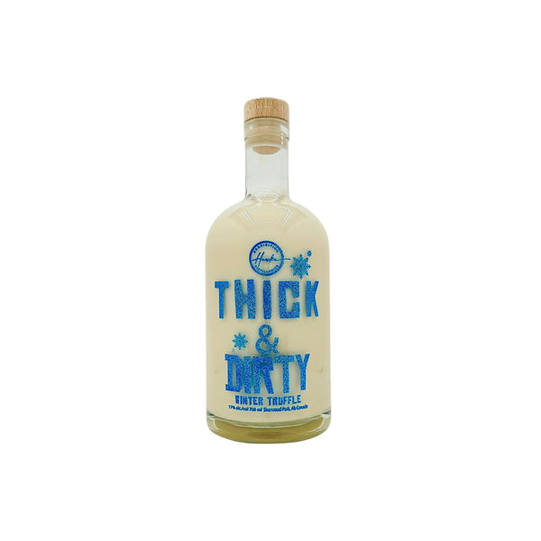 Winter truffle chocolate cream liquor from Hawke Prohibition Distilleries in Sherwood Park Alberta