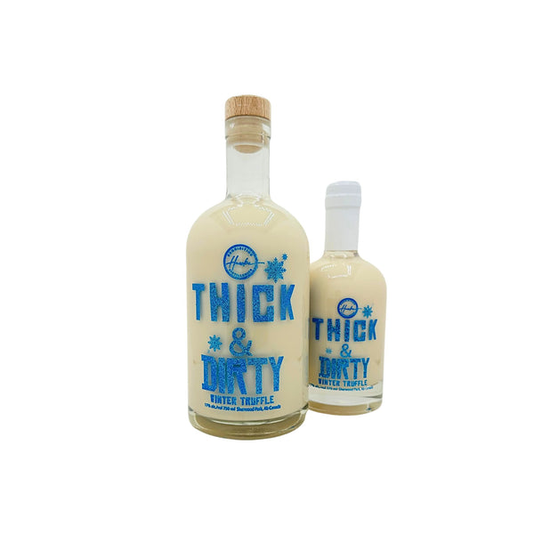 Thick & Dirty winter truffle Christmas flavours come in 2 sizes